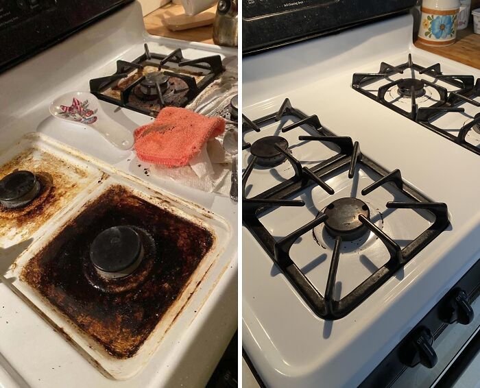Professional cleaning service results